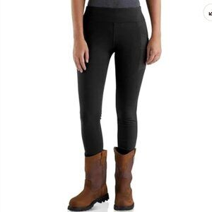 Carhartt Women's Force Lightweight Utility Legging in Black